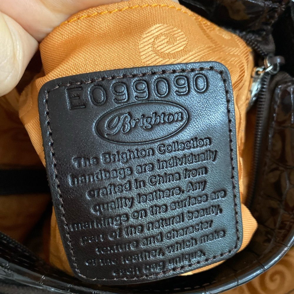 Brighton brown leather Bag - Picture 6 of 10